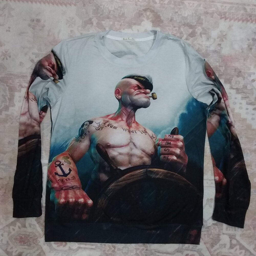 Popeye Long Sleeve T-Shirt